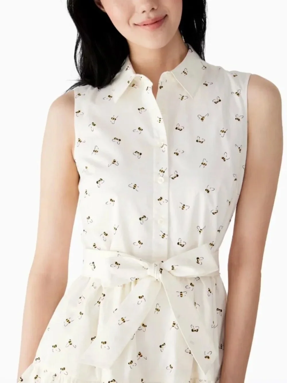 Kate Spade NY Abuzz Bumble Bee Shirtdress